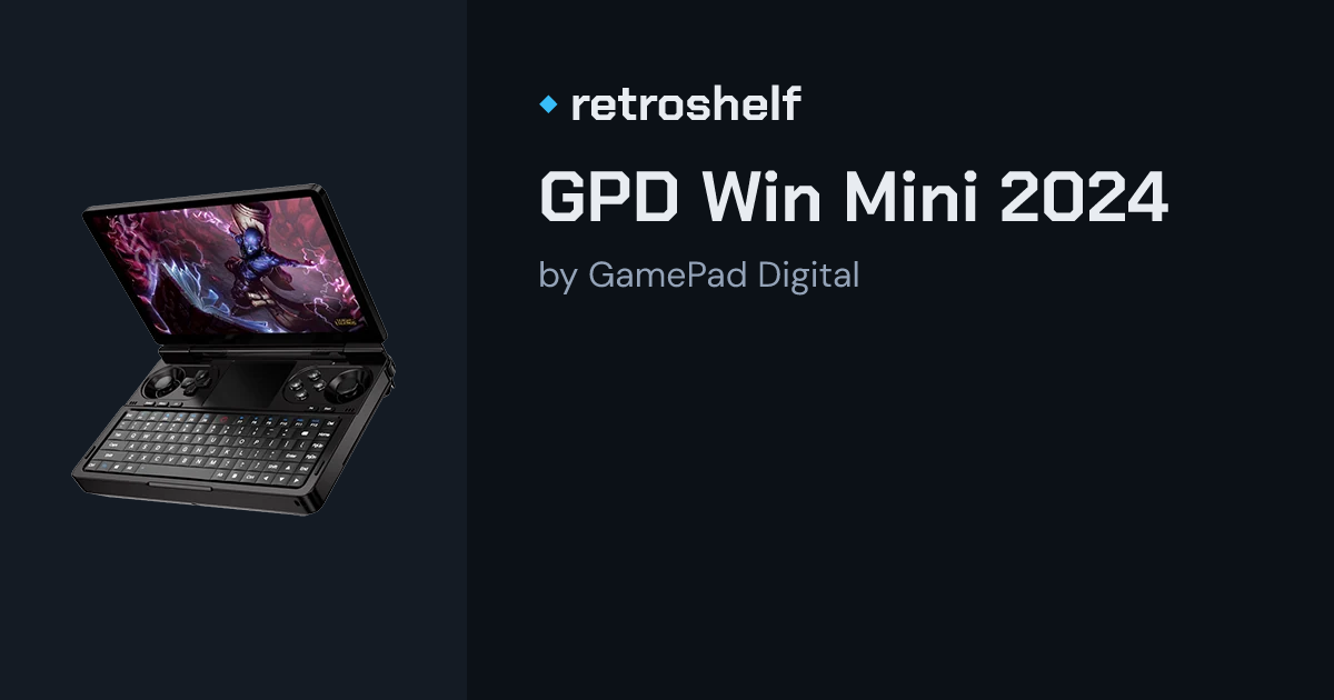 GamePad Digital GPD Win Mini 2024: Specs, Reviews & Retro Handheld No…